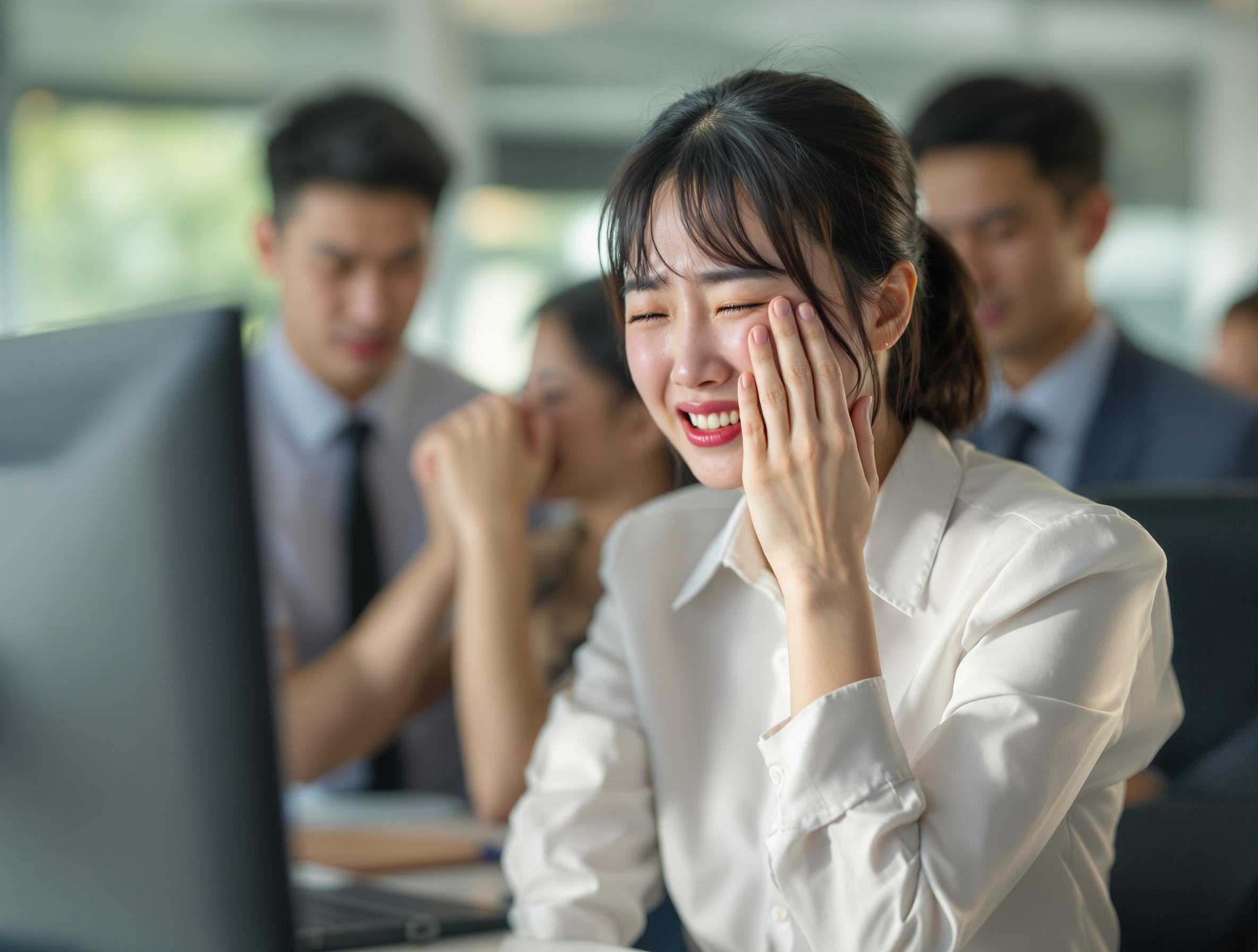 職場で泣く女がうざいと感じる理由とは？対処法やわざとなのかを解説
